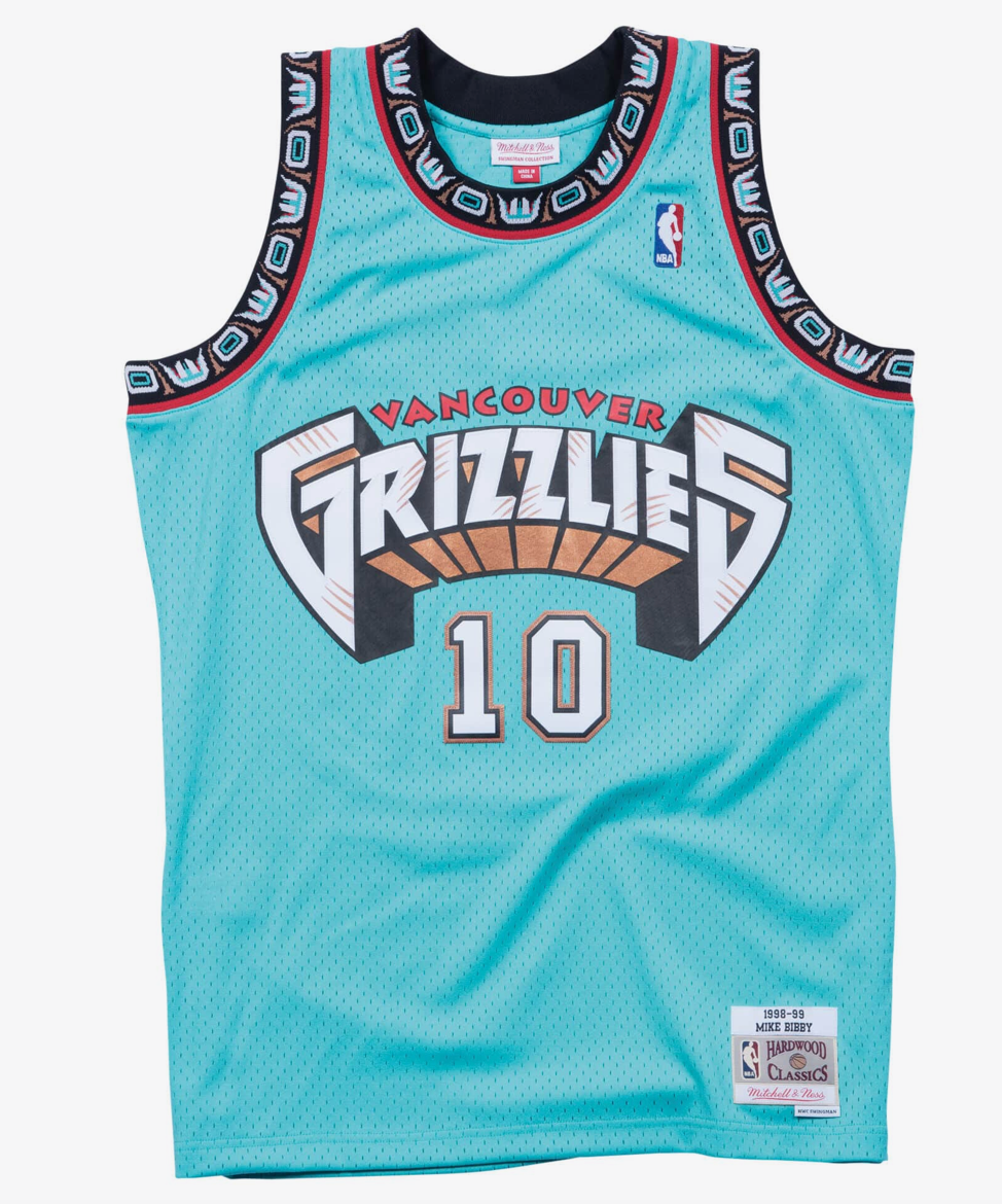 Mitchell & Ness Cream Vancouver Grizzlies Hardwood Classics