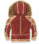 Jordan Craig KIDS EL JEFE SHEARLING MOTO JACKET (BRICK)